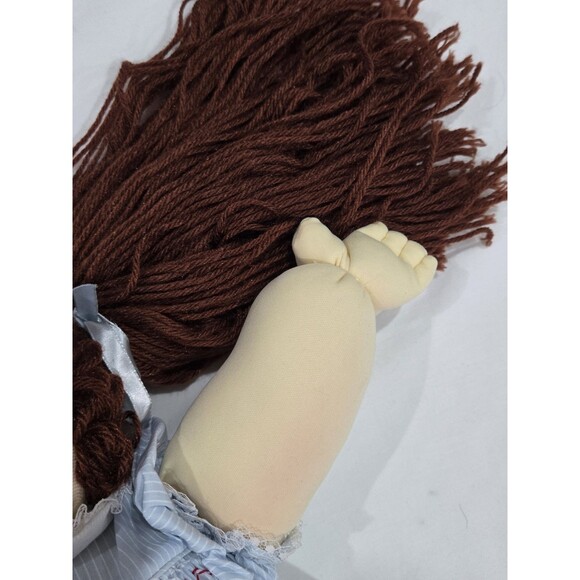 Xavier Roberts 1983 The Little People Soft Sculpture Cabbage Patch Doll Brunette - Picture 4 of 14